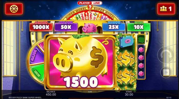 Megawin Bigger Piggy Bank Super Wheel